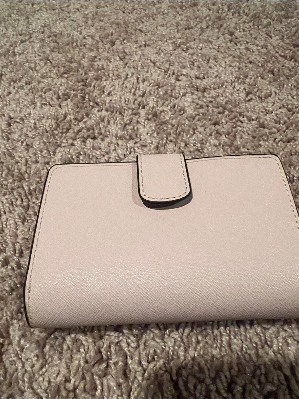 Michael Kors Pale Blush Leather Bifold Wallet with Gold Logo - Picture 5 of 7